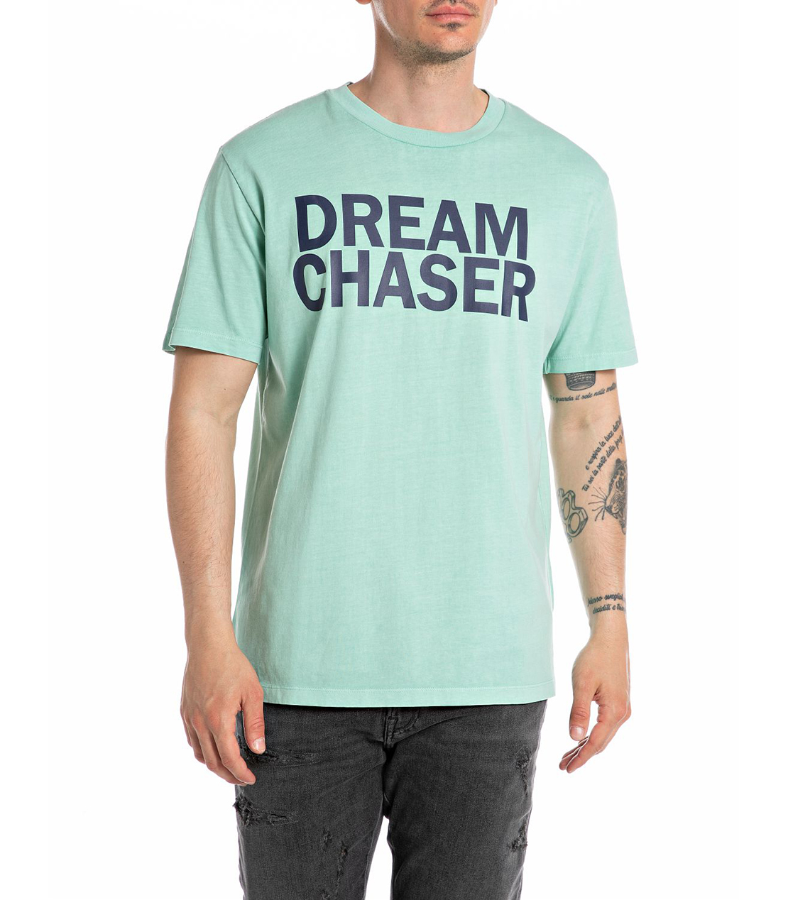 ヘビーコットンジャージーDREAM CHASER Tシャツ 詳細画像 ミント 1